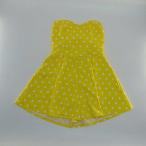 YELLOW MINI DRESS
